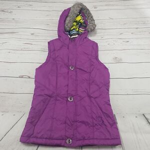 Burton Jacket Vest Size XS Dry Ride Hoodie Zip Up